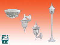 MILANO outdoor luminaire set, white