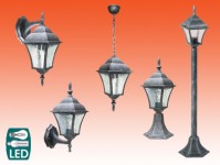 TOSCANA outdoor luminaire set, black