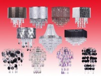 Lampshades with pearl decoration