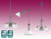 BECKWORTH set incl. chandelier