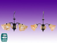 COLETTE chandelier, a part of set