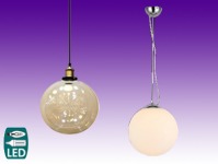 Ball pendant lights