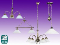 MARIAN chandelier/pendant light, a part of set